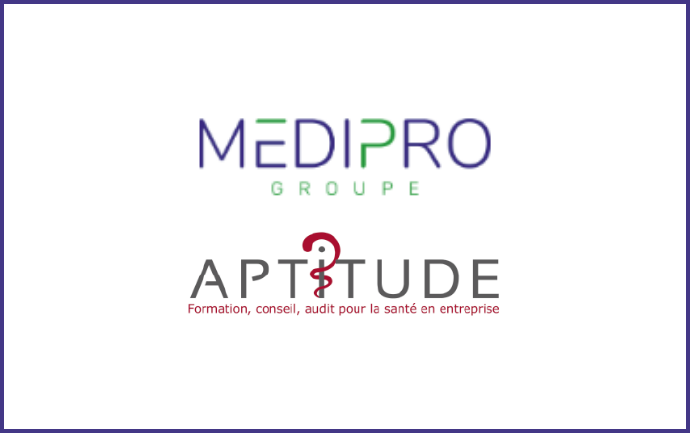 Le Groupe MEDIPRO renforce son offre en santé en entreprise avec l’acquisition d’Aptitude